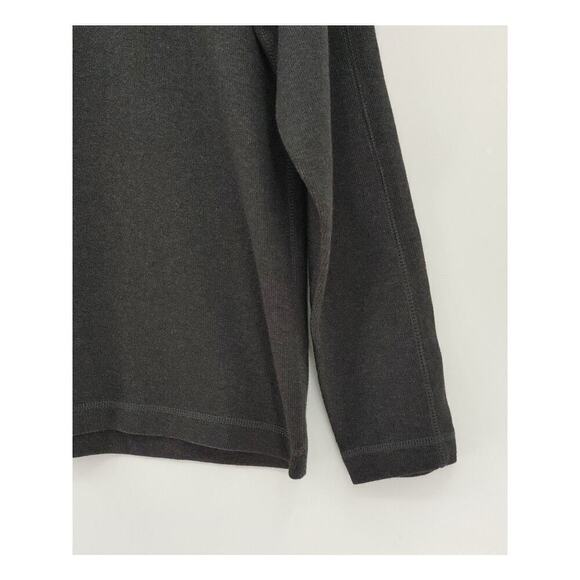 Banana Republic Sweater Mens Medium Heather Gray 1/4 Zip Casual Commute - Picture 5 of 13